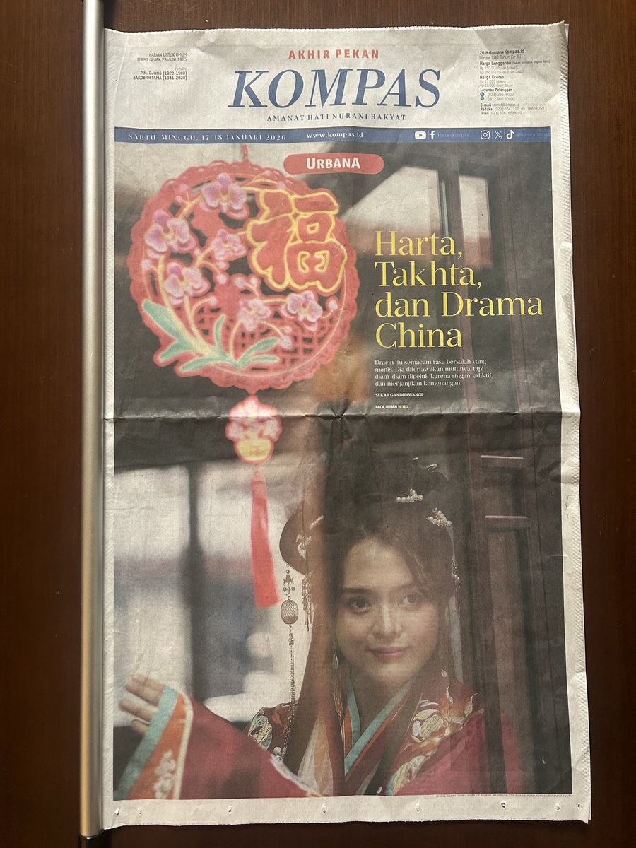 lyndaibrahim's tweet photo. Stlh rehat setahun menulis di Kompas, hari ini saya kembali. @hariankompas per Jan ini memadatkan Sabtu-Minggu dlm 1 edisi.

Tulisan saya? Kritik thd pariwisata yg sering sebatas kearifan lokal &amp; kosmetika, BUKANNYA benahi keamanan demi hindari celaka. https://t.co/eyGM9nPLHH https://t.co/2pTZC74y0D