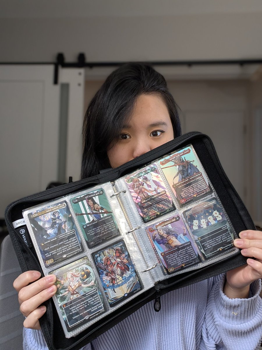 I also collect magic cards 😁