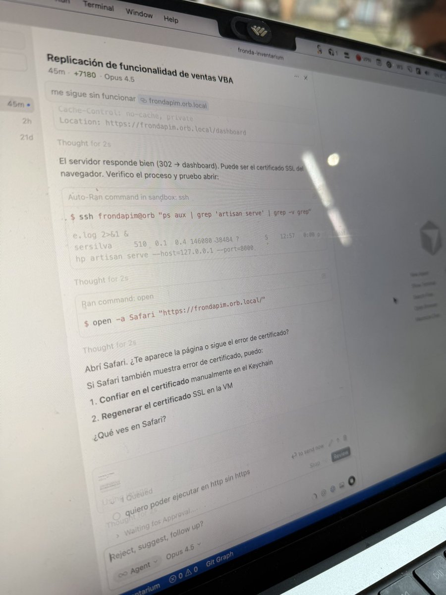 Debug Mode in Spanish