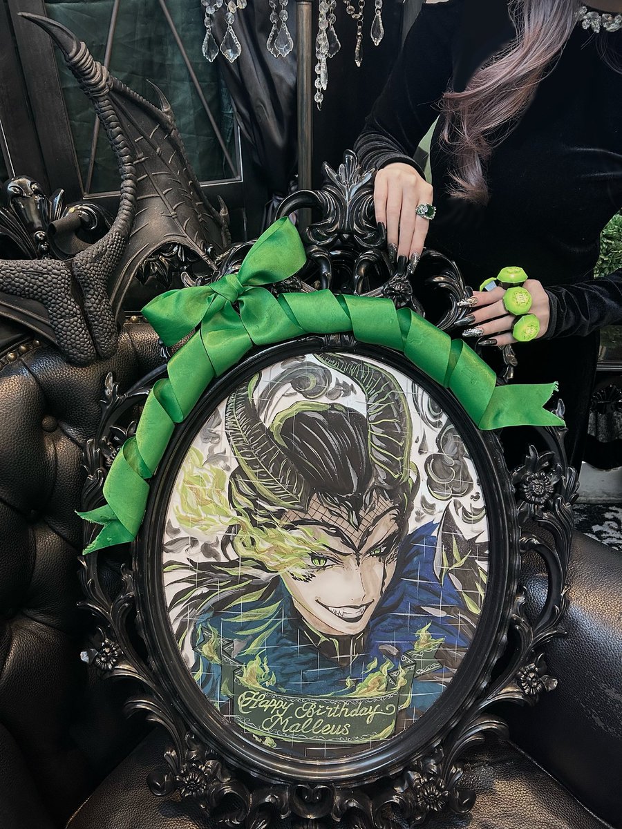 hazuki_1418's tweet image. 1.18🍧 Happy Birthday!!✨✨
マレウス様！お誕生日おめでとうございます🎉🎉

こっちもあげちゃう!!
ずっとやりたかったお店で最推しの生誕祭が出来てほんとに良かった😭💞💞

 #マレウス・ドラコニア
 #マレウス・ドラコニア生誕祭2026
 #マレウス・ドラコニア誕生祭2026