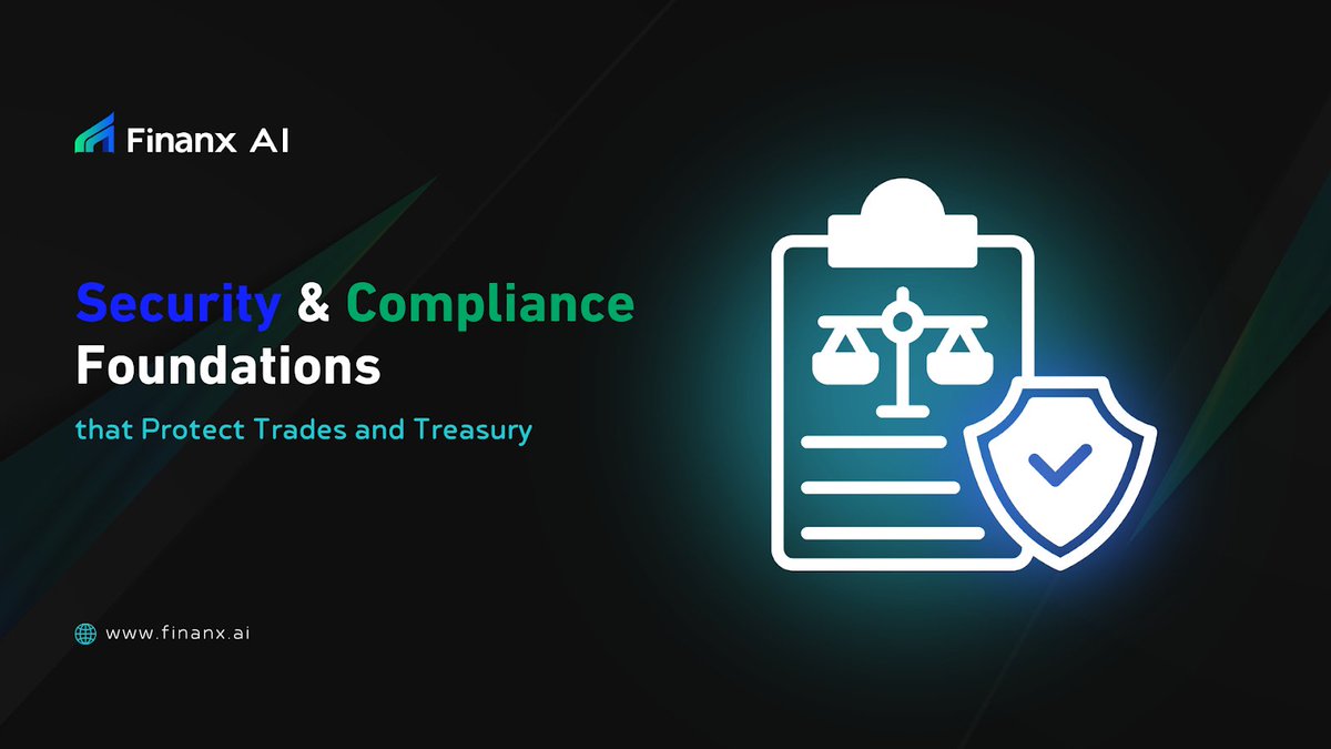 In AI-powered trading, speed means nothing without trust. At Finanx AI, security and compliance are engineered into every trade, every system, and every treasury decision—protecting performance, capital, and long-term integrity.
⚙️ fnxai.medium.com/security-and-c…