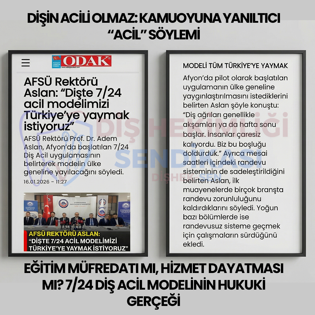 Diş Hekimliği Sendikası (Dişhek-Sen) tweet media