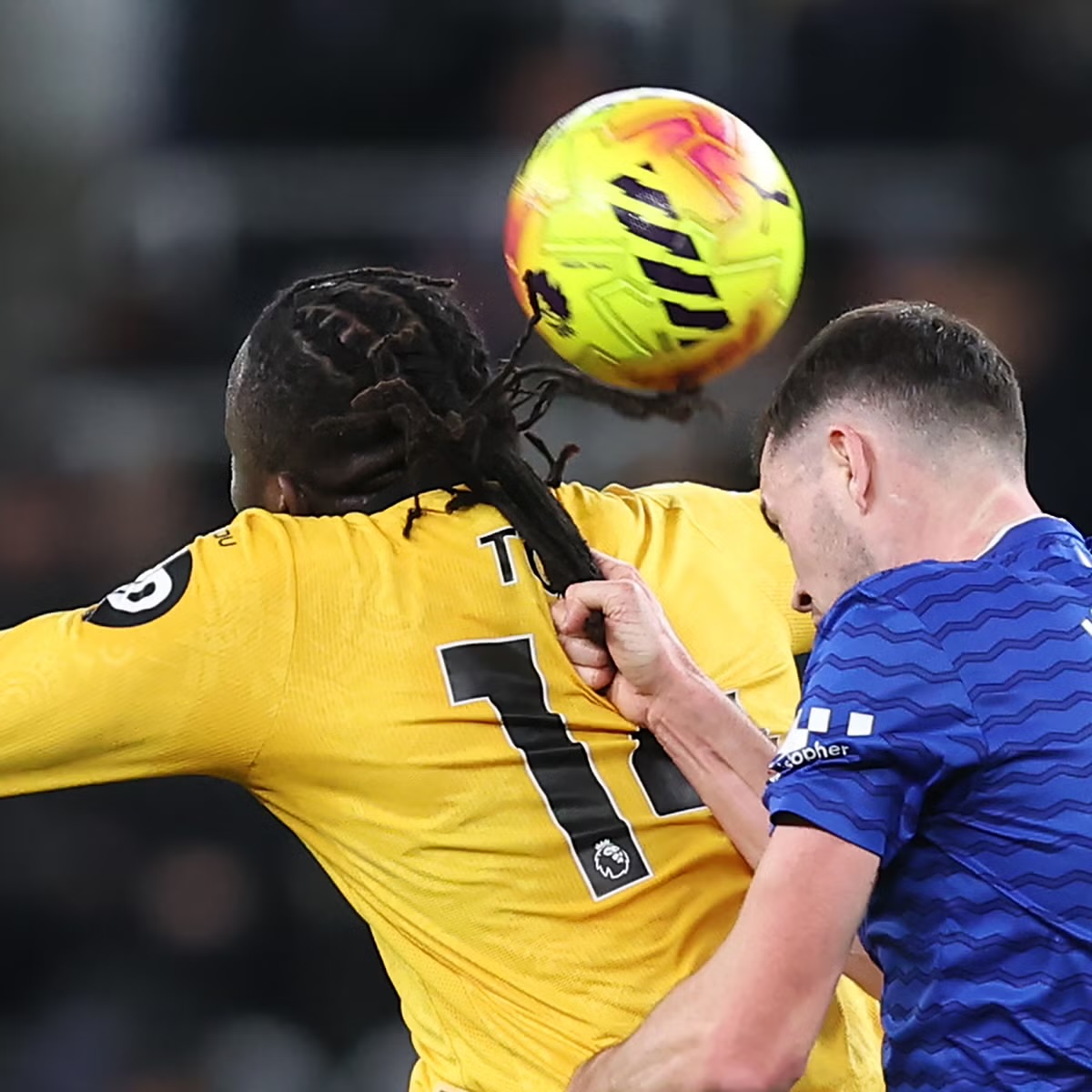 synapse63's tweet image. One is violent conduct, straight red with a three match ban and the other is only a yellow card - make it make sense @FA_PGMOL