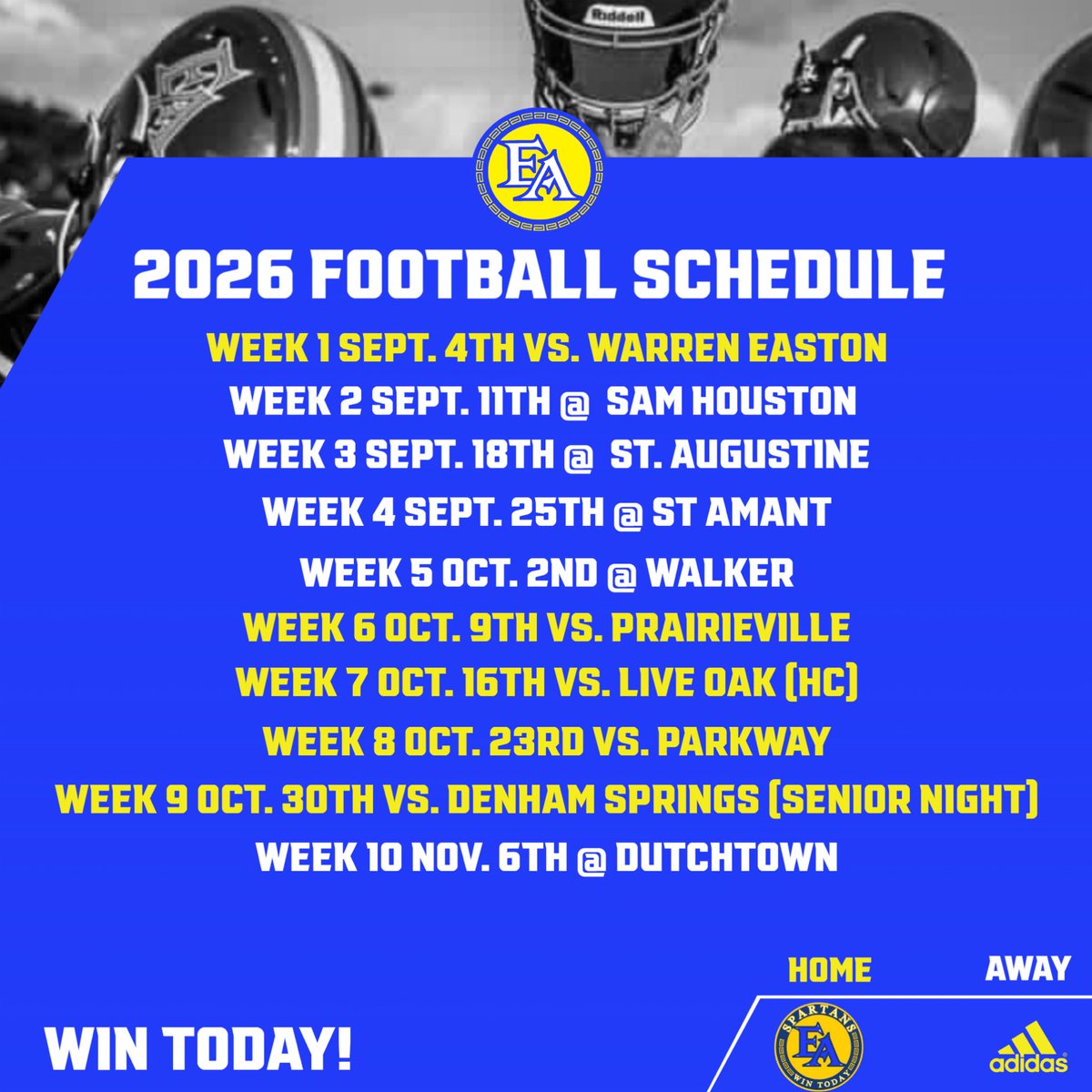 East Ascension Football tweet media