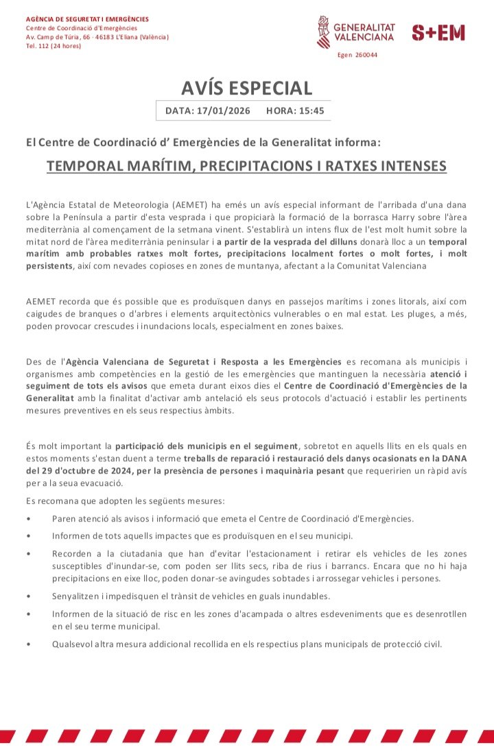 Emergències 112CV tweet media