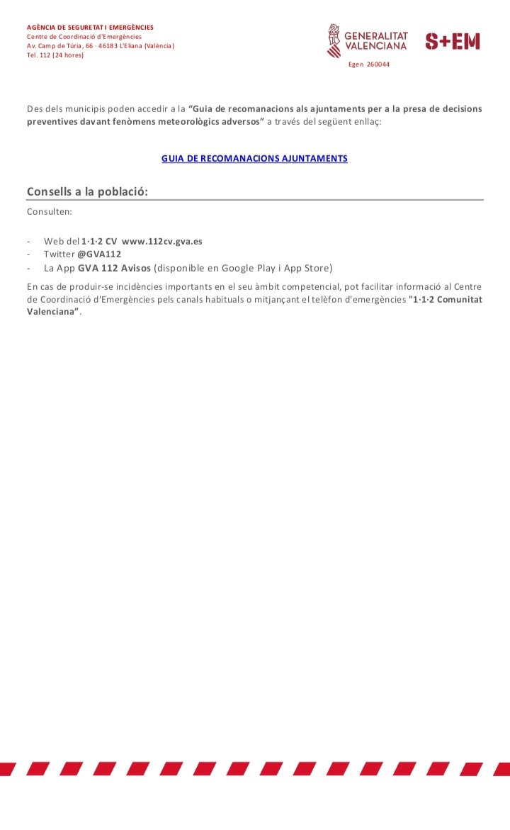 Emergències 112CV tweet media