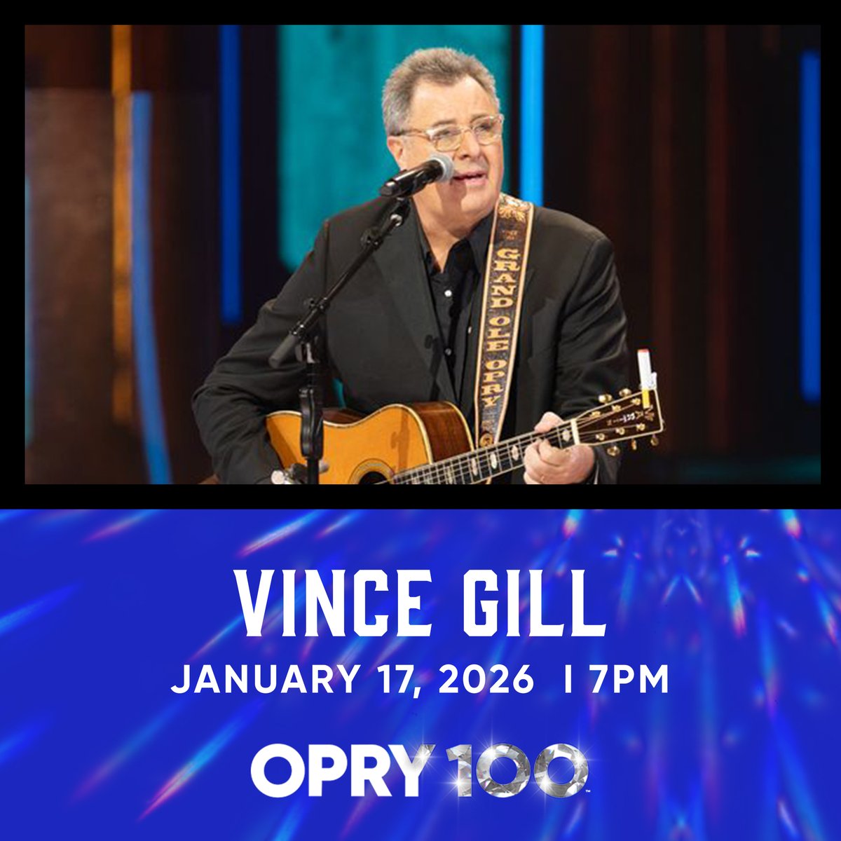 VGcom's tweet image. Join Vince Gill at @Opry Goes Dolly tonight! He'll be singing his favorite @DollyParton songs from the circle. Get your tickets at Opry.com if you're in Nashville!