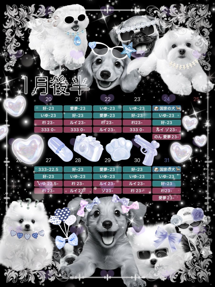 bardeadzone's tweet image. 🔥 💀 ♱ 1月 後ﾉ 預言 ♱ 💀🔥

 #冥界カレンダァ  #デドゾ  #京都コンカフェ