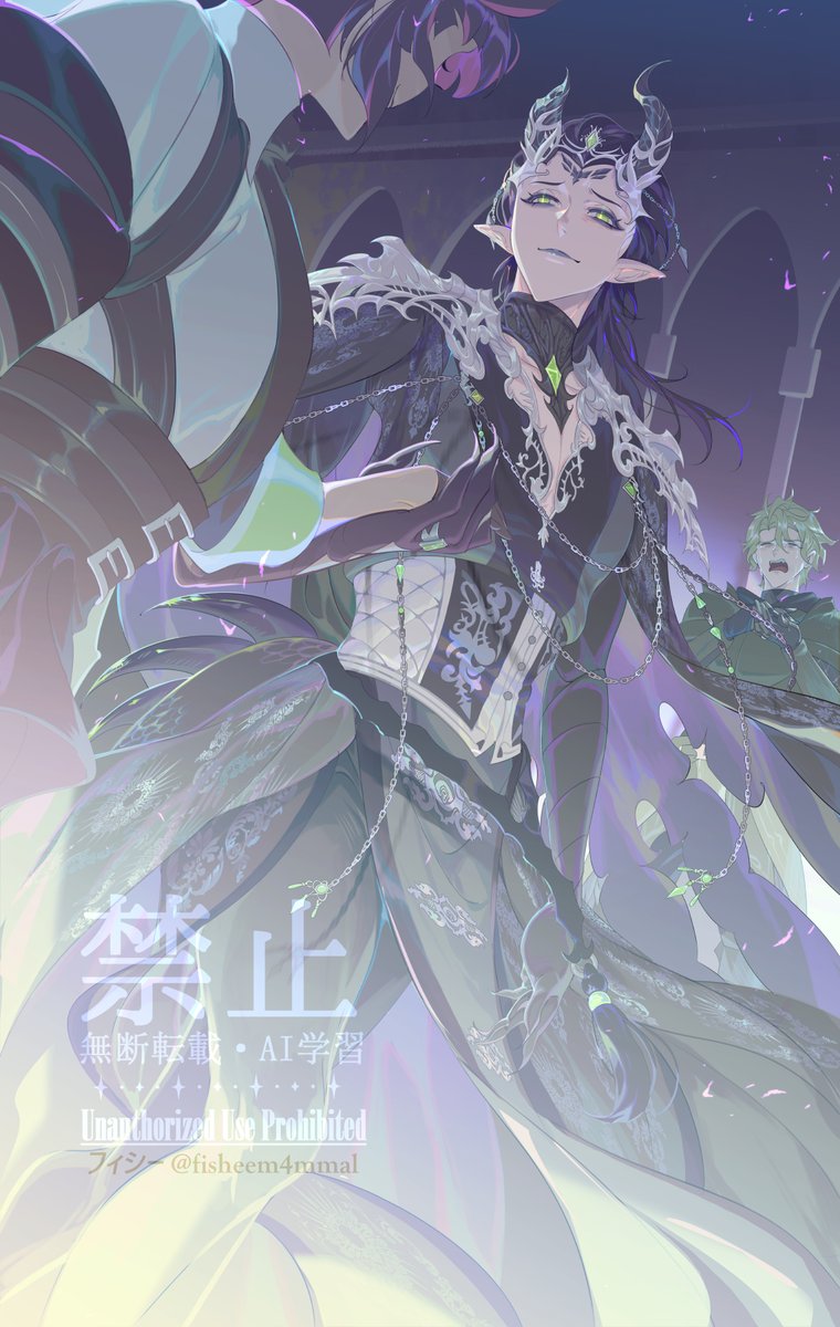 FisheeM4mmal's tweet image. 決してその手を離さぬよう―