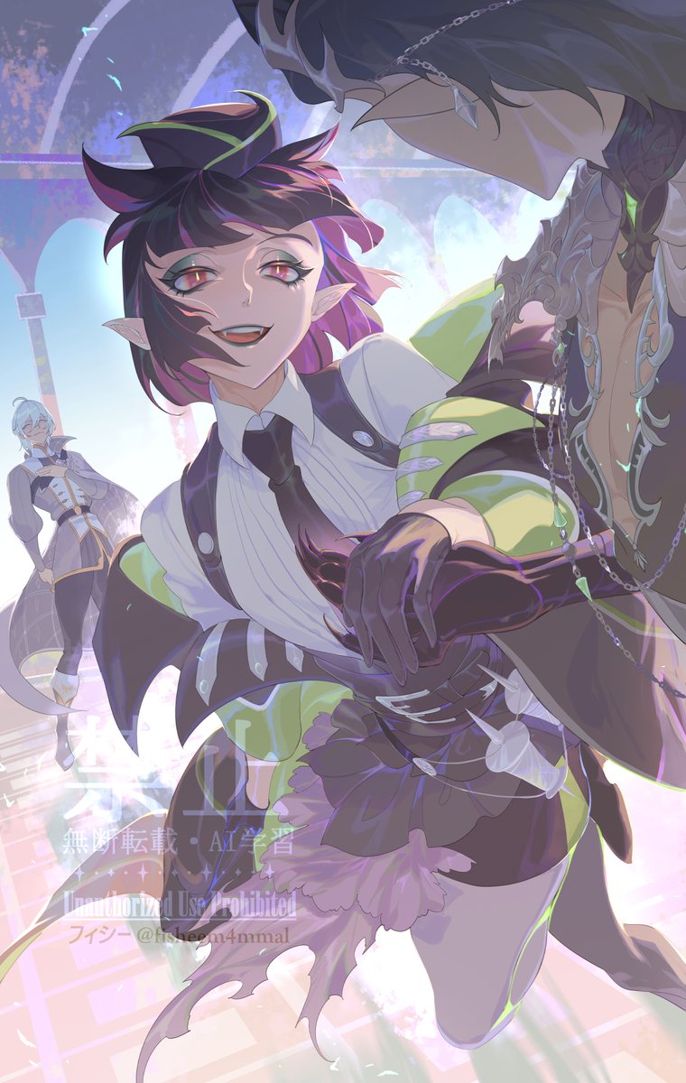 FisheeM4mmal's tweet image. 決してその手を離さぬよう―