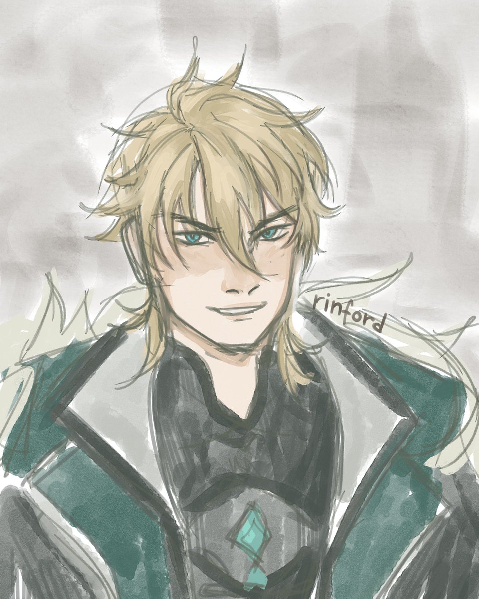 rinforrd's tweet image. #varka #genshinimpact #sketch #fanart #art