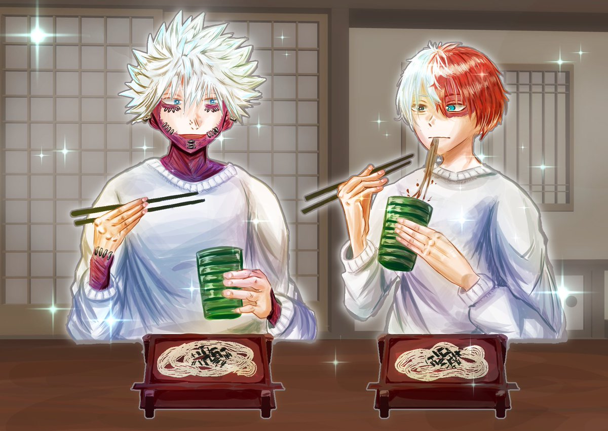 蕎麦

#僕のヒーローアカデミア #ヒロアカ #荼毘生誕祭2026  #轟焦凍  #荼毘