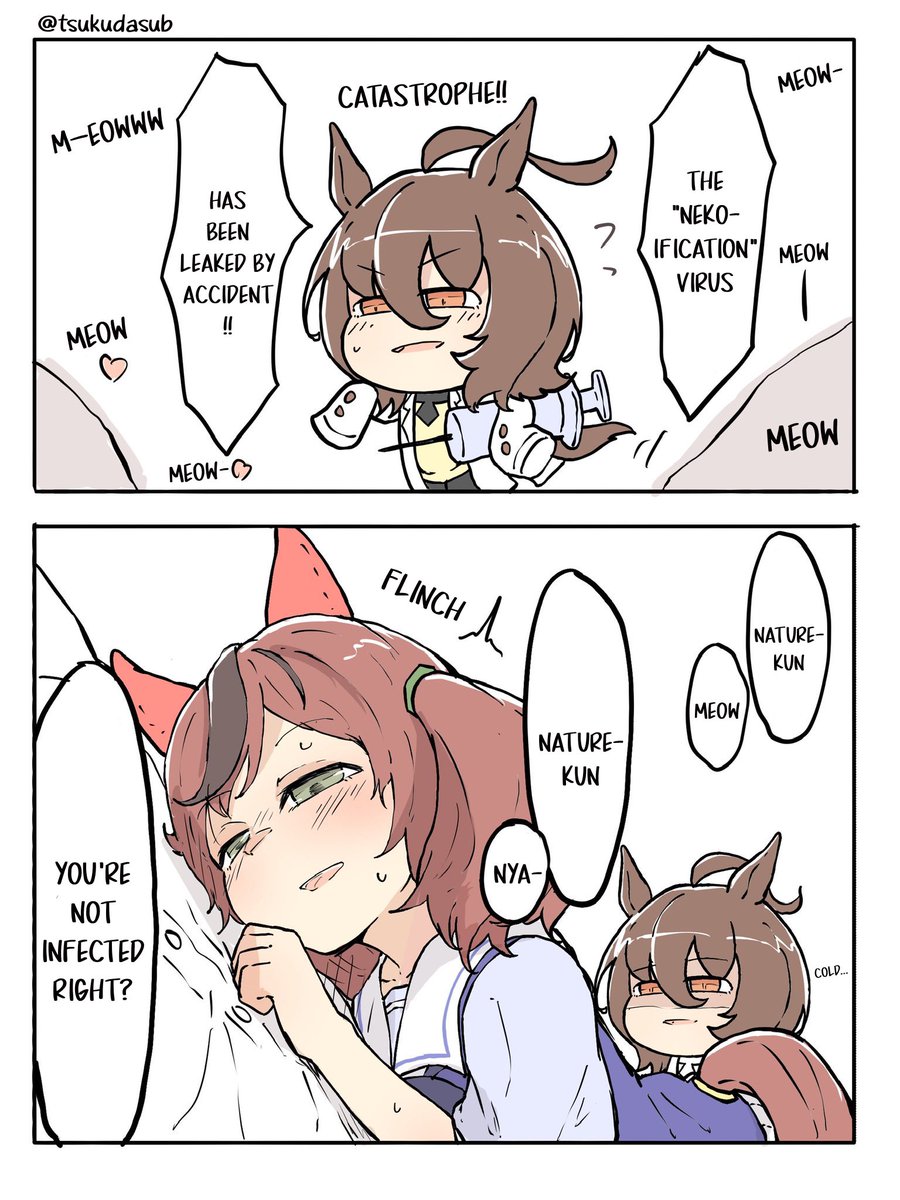 Umamusume English Translation
"Tachyon gone rogue..."
#NiceNature
#AgnesTachyon
#Umamusume
#Umatranslations