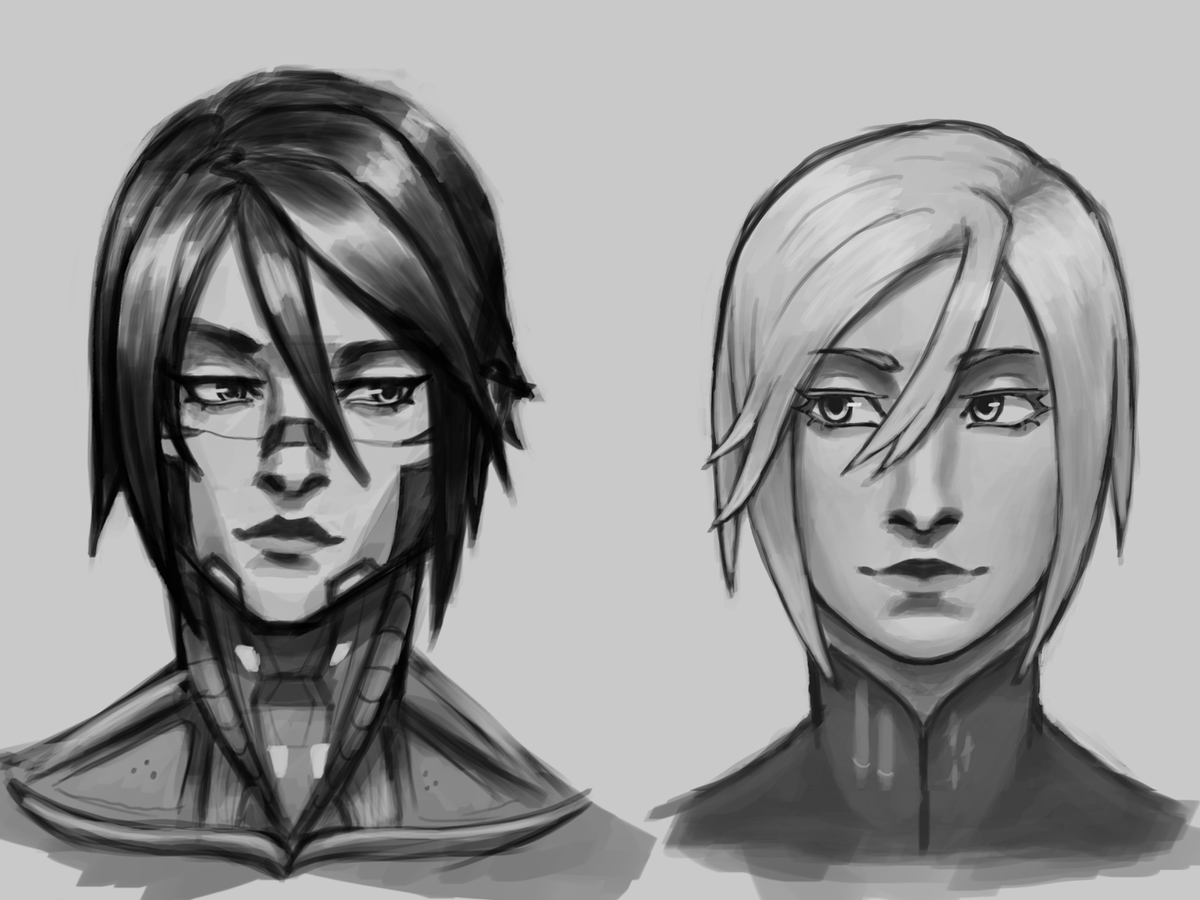 zfalcon10's tweet image. the gfs &amp;lt;3
made some very much needed touch ups

#SIGNALIS #Elster #LSTR  #ArianeYeong