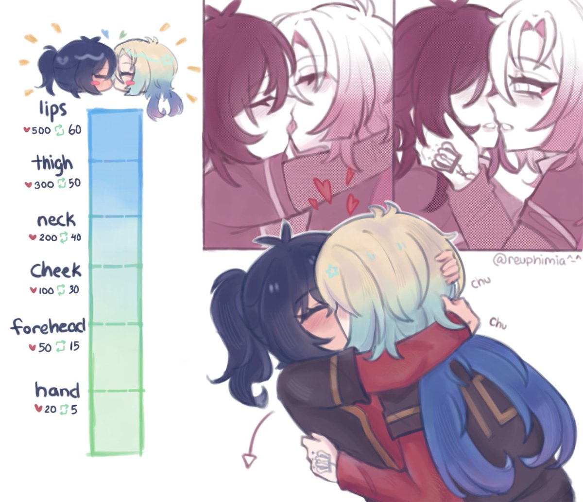 Reuphimia's tweet image. kiis kiss fall in love!!
#kaisagi #femlock