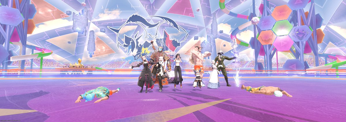 miimii_ff14's tweet photo. 2層くりあおわわあ！疲れすぎて一緒のＳＳ撮るの忘れたよ～☺️これはサブキャラでこっそりくりあしたやつ🥹むきむきルガヒーラーとタンクかっこいい！ https://t.co/VCAMspgD90