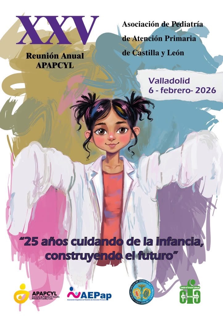 aepap's tweet image. 🎓 XXV Reunión anual de la Asociación de Pediatría de Atención Primaria de Castilla y León @apapcyl en Valladolid el viernes 6 de Febrero de 2026 con un programa muy interesante que compartimos con vosotros. 

Enlace a la inscripción: 

apapcyl.es/abierto-el-pla…