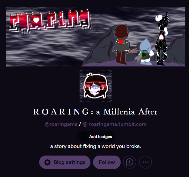 ROARING: a Millennia after tweet media