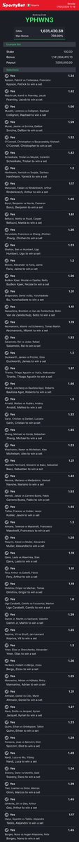 dfwpehlumiiii's tweet photo. AUS OPEN on https://t.co/RhuVmdO7Iy tennis games converted to sportybet⤵️

YPHWN3 ZSFB3G PMQ2HN WJ32TQ Q94AQH -sporty🧑🏿‍💻

Follow 4 convert of codes 2 ur preferred bookies! 

Retweet 4 larger audience😤🗣️ https://t.co/HYf1CaYLvl