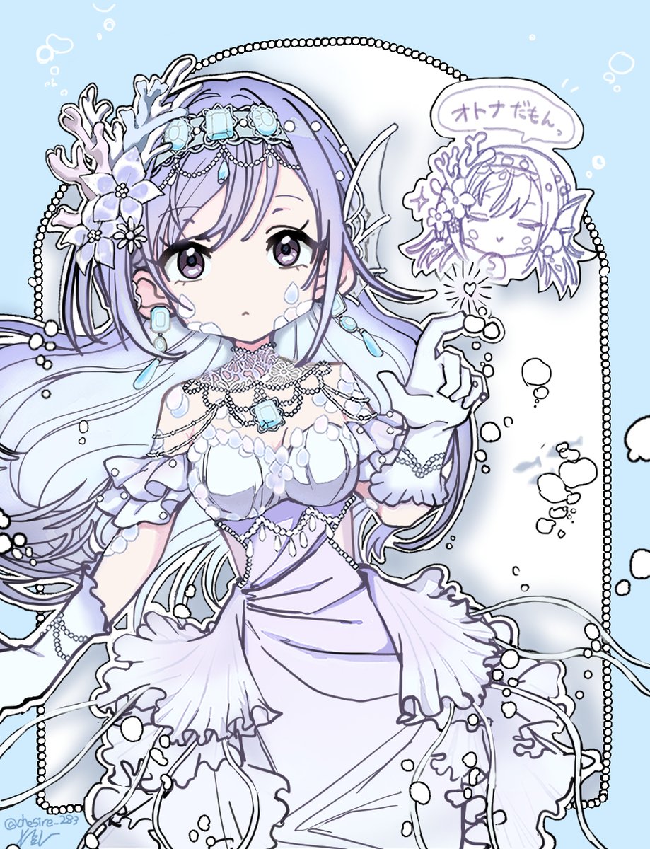 chesire_283's tweet image. .。o○　#鈴木羽那 #シャニマス