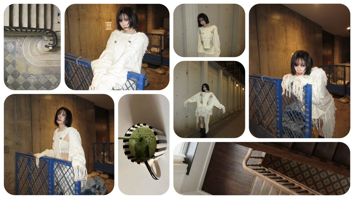 rinter's tweet image. not everyone survives white. sometimes it makes people look darker. me? white makes me glow. my skin stays like snow, untouched. that’s why my name is “kim winter”. pure on the outside, soft and pure on the inside too. mix me with any background, i’ll still be the highlight.