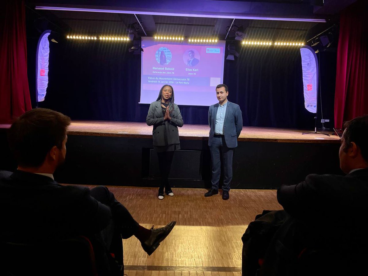 🎉 Présents hier à Port-Marly pour les vœux @mouvementdemocrate78 et Jdem 78 🧡

✨️ L'occasion de revenir sur nos actions de fond et de terrain ainsi que sur nos futurs projets. 

🟠 En 2026 dans les Yvelines, les <a href="/J_Democrates/">Jeunes Démocrates</a> seront au rendez-vous des échéances municipales 🚀