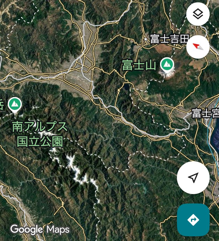 doremonplays18's tweet photo. @nino_honmono 南アルプスですね。

ー　ー　ー　ー　ー　ー

　　　　　　　富士山
　　　　　　　　🗻

⛰️ 🏔️ 🏔️   ⛰️
   南アルプス

ー　ー　ー　ー　ー　ー　
👆って感じで見えてます👀 https://t.co/oTHImi6kNX