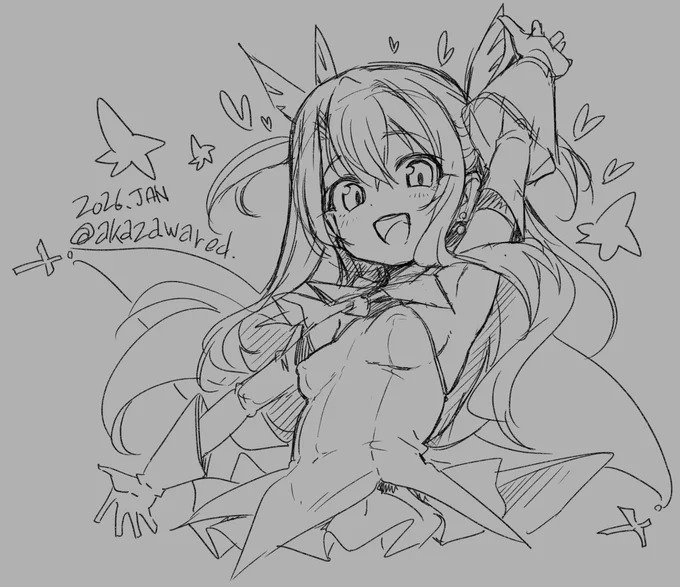 movinkpadでイリヤちゃん描き描き2 