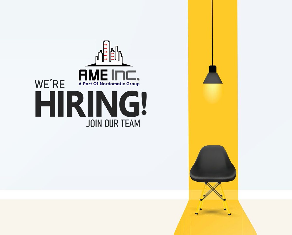 Visit our careers page at ame-inc.com/careers and submit your resume with the position you’re applying for.

Join us in shaping smarter buildings and energy solutions — apply today and build your future with AME!