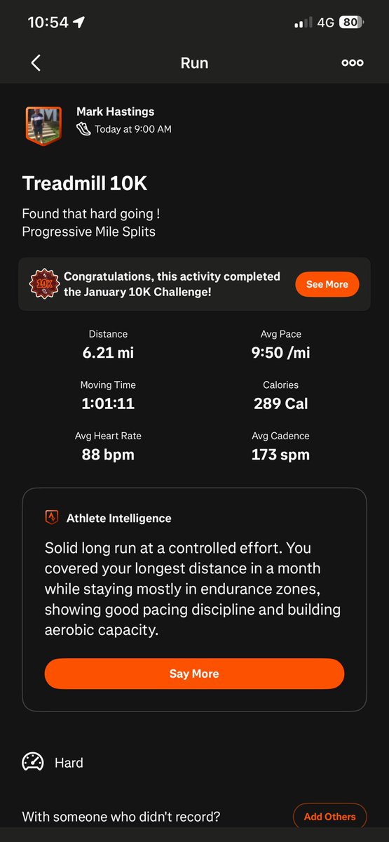 ploddercfc's tweet image. After a long week found that very hard going this morning. Surprised myself with progressive mile splits. #running #10K #fitness #progressivesplits #ukrunchat