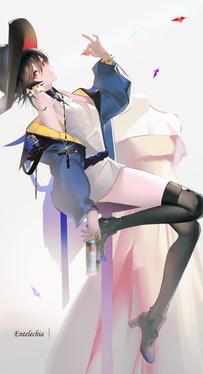 Ligod09's tweet photo. Entelecheia #アークナイツ https://t.co/sDtWv655Jy