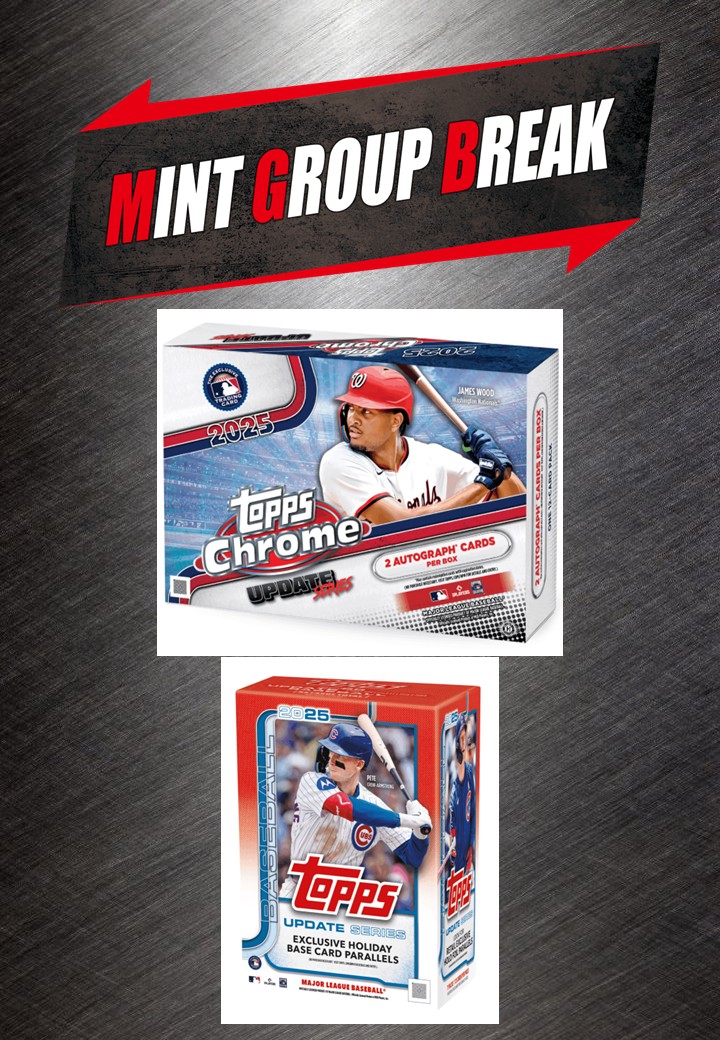 MLB 2025 TOPPS CHROME UPDATE BASEBALL BREAKER DELIGHT 1ケース +
