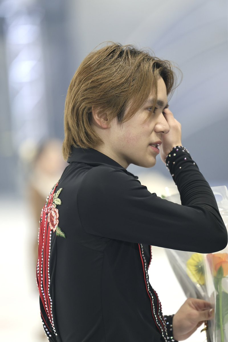 fleur2fleur3's tweet image. PIW2025-2026 東京
2026.1.11 PM、12PM

お話し中に髪に手をあてる仕草も美しい✨

#宇野昌磨 
#PIW東京