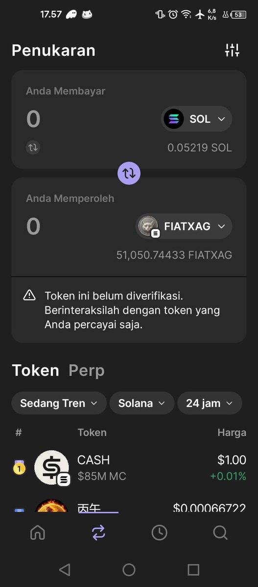 Raymore_here's tweet image. Become Early Believer of $FiatxAG

Buy 50k of $FiatxAG

@fiatxsilver 

CA: FJiSW3sjNt78CaxVZfUuYntX88DaqNKz2C7sHPPxjupx

MY Wallet: 5kAk5t5EiwyhQfRgBHoeMydsu5XTi8d7A8sqebz1B1J1