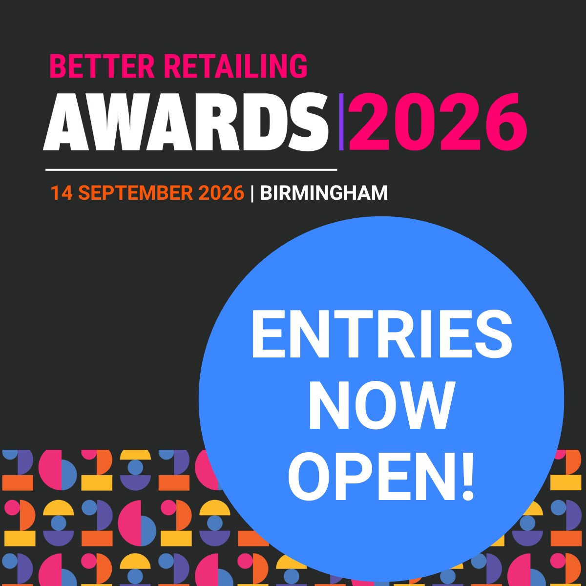 BetterRetailing's tweet image. Entries are open, and this year, we’ve made it even easier to enter! All you'll need to do is tick the categories you’d like to be considered for, and we’ll take it from there. Entries close 20 Feb, submit your stores details today 
👉hubs.li/Q03_8ZxF0 
#BRawards26
