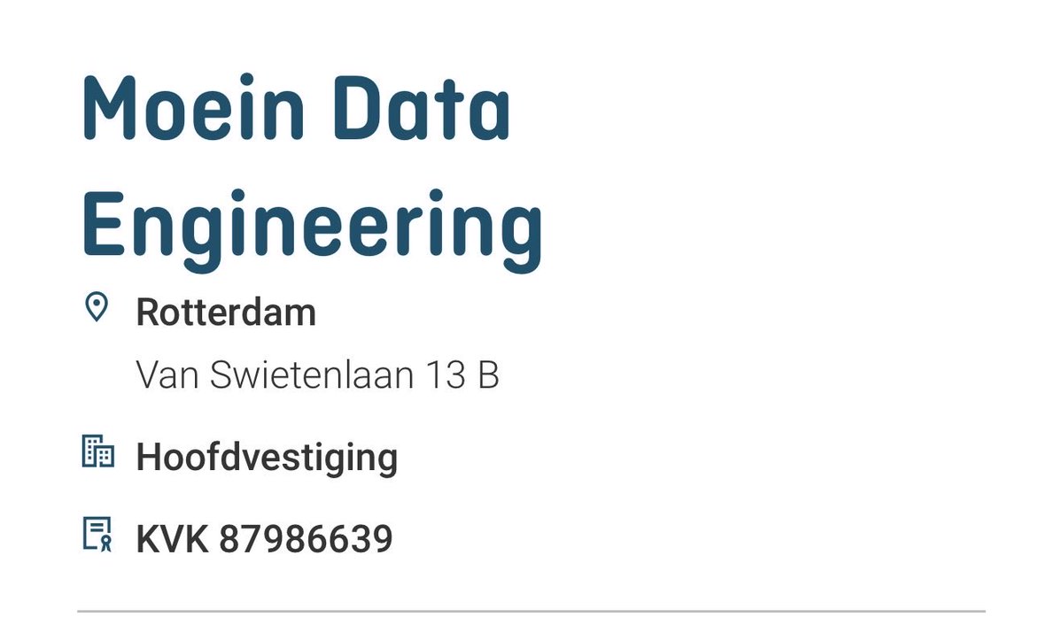 آقا معین صاحب یک شرکتی هست که به آدرس خونه ش در روتردام ثبت شده. سرویس شرکت ش هم عالیه. خلاصه که رسانه شمایید. از بیکاری درش بیارید.