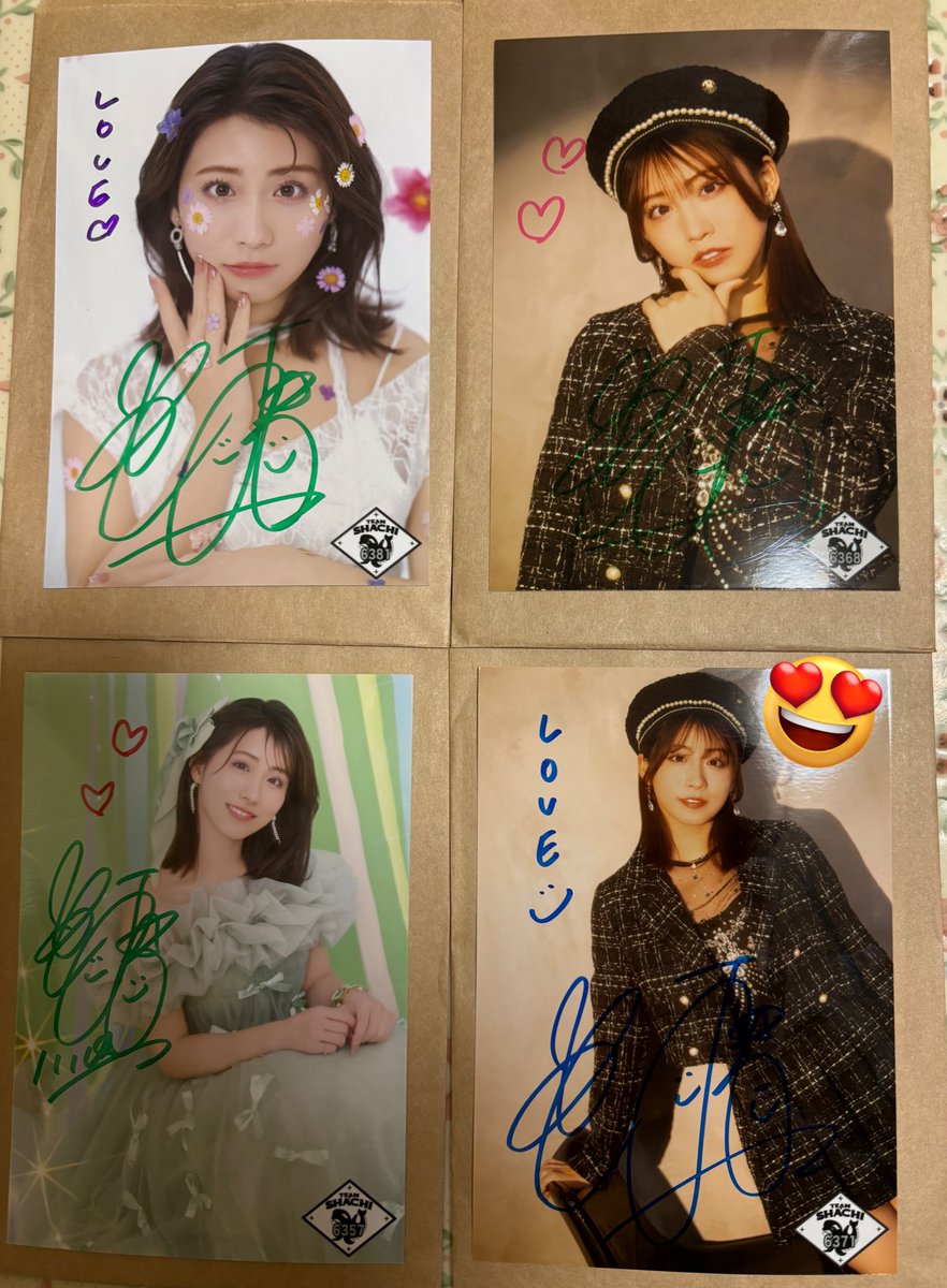 坂本遥奈　サイン写真75枚 坂本遥奈 サイン写真75枚 坂本遥奈 サイン写真75枚 TEAM SHACHI 坂本遥