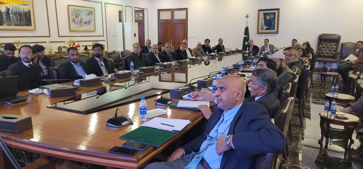SyedKashifRafi's tweet photo. Attending Blue Ventures presentation on PenUp Academic Intelligence Platform for Sindh's Educational Advancement courtesy Honorable Governor Sindh, Kamran Khan Tessori the visionary leader.

#ilmauniversity #AI #Sindh #karachi #traininganddevelopment #ITTraining #GovernorSindh https://t.co/sx8wTfeaWb