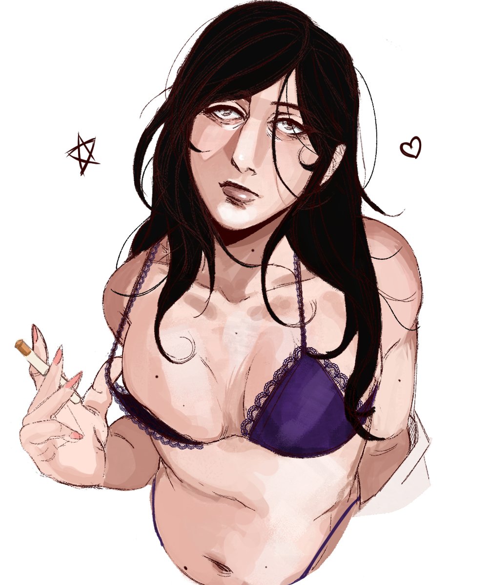 justrarely_'s tweet image. Resketching her in my old drawing