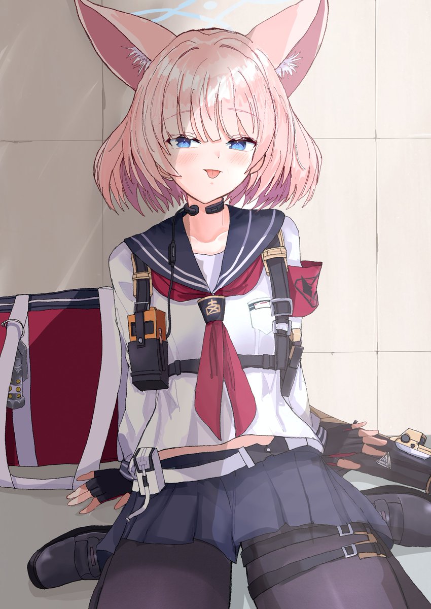 #ブルアカ #Bluearchive  ニコ描いた、、実装まってるぜえFOX 