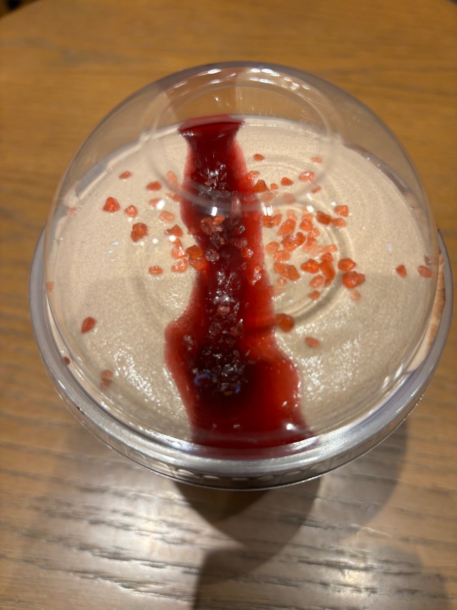 #スタバ 
#カカオストロベリームースフラペチーノ
#カカオ&amp;ストロベリームースフラペチーノ