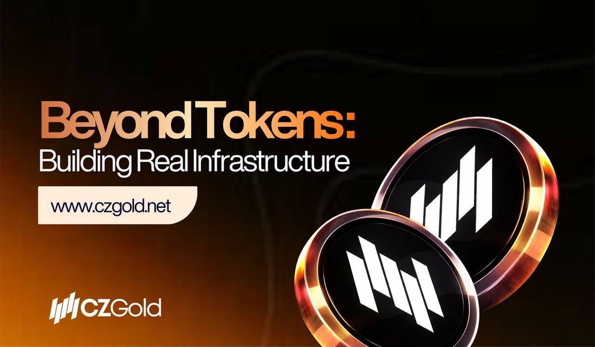 🟧 Most people underestimate what it truly takes to build a real product in crypto especially one backed by real-world assets.

$CZGold is more than a token. It’s infrastructure, compliance, custody, liquidity, and community working together to bring real gold on-chain. Building
