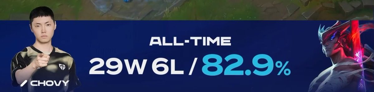 쵸비 요네 승률 미쳤나