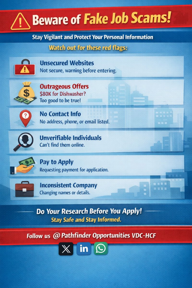 Pathfinder Opportunities VDC HCF tweet media