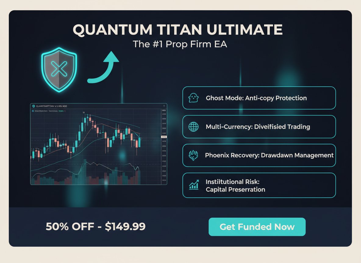 FxShop24's tweet photo. @X Quantum Titan Ultimate V2.09 - The #1 Prop Firm EA 🎯
Ghost Mode™ • Multi-Currency • Phoenix Recovery • Risk Management
50% OFF: $149.99
Get your copy → https://t.co/es4rGKuiVH
#ForexTrading #PropFirm #FTMO https://t.co/KmL4yyM0ub
