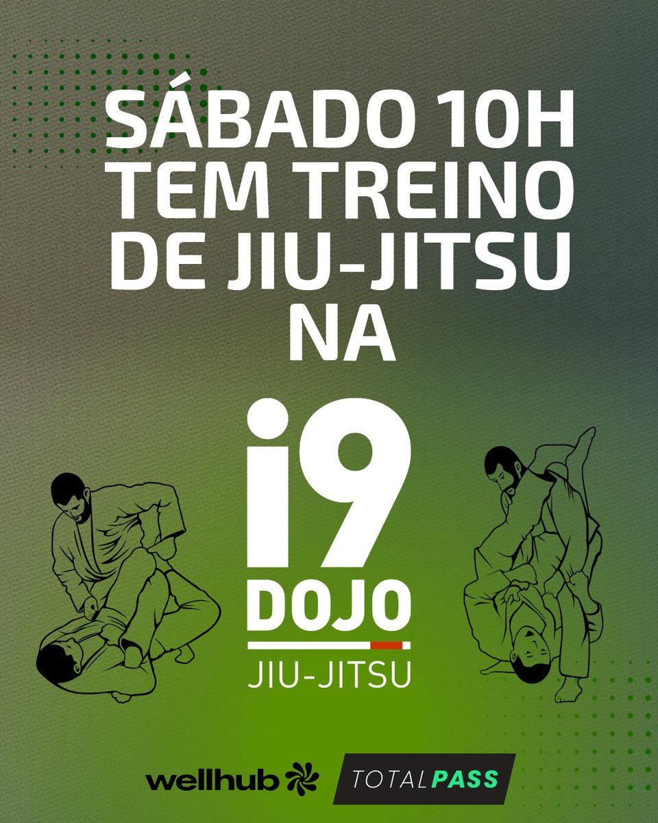 i9dojo's tweet photo. Jiu-jitsu aos sábados em Ribeirão Pires 💪 https://t.co/hEFhSqARR3