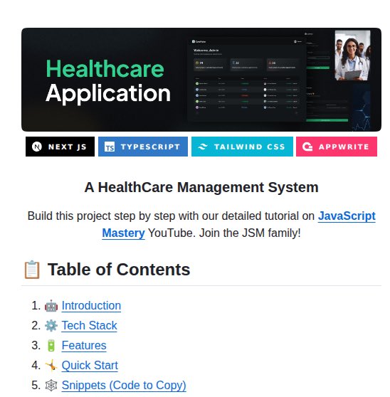intelligence_70's tweet image. Healthcare platform with appointment scheduling and SMS notifications

github.com/adrianhajdin/h…