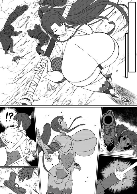 対魔忍スーツ描くのしんどい…