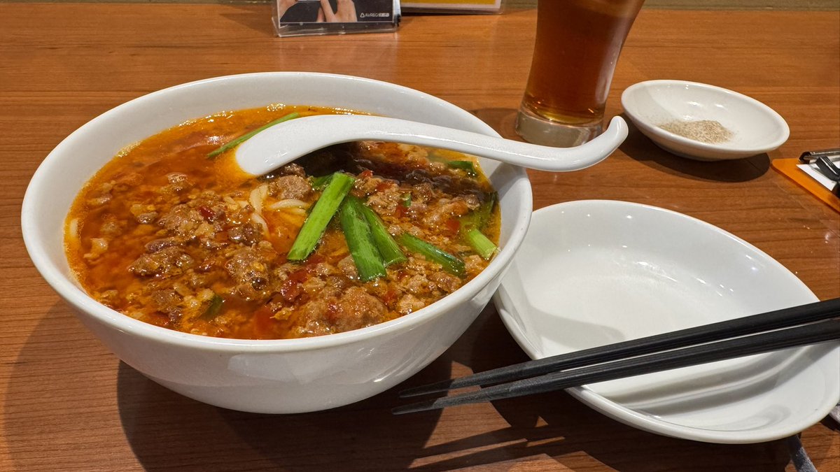 名古屋式台湾的拉麺、名駅美味通所味仙。我舌被破壊、我涙裂鶏喫食。