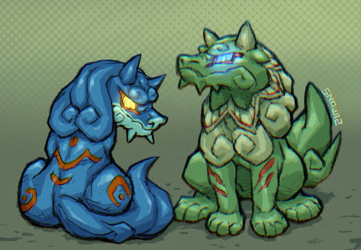 みんなを集めてみたら、切り株の上もだんだん賑やかになってきました。
でも、「集合写真」に写れなかったフォウルの相棒二人（？）からは、少し不満の声が聞こえてきそうです〜。
#ブレスオブファイア #BreathofFire